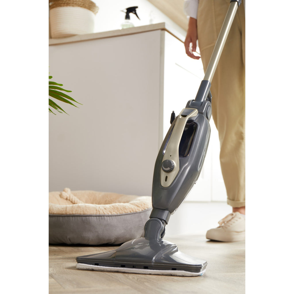 Beldray Titanium 14-In-1 Steam Cleaner & 2-In-1 Vacuum Set Lightweight Compact
