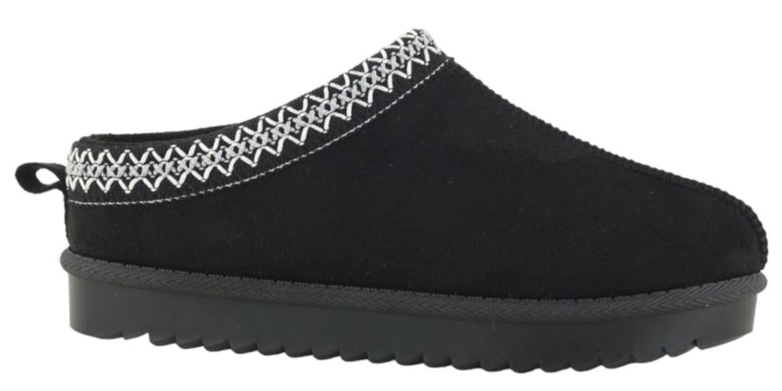 Women's Slip-On Slippers with Faux Fur Lining - Warm and Comfortable Footwear