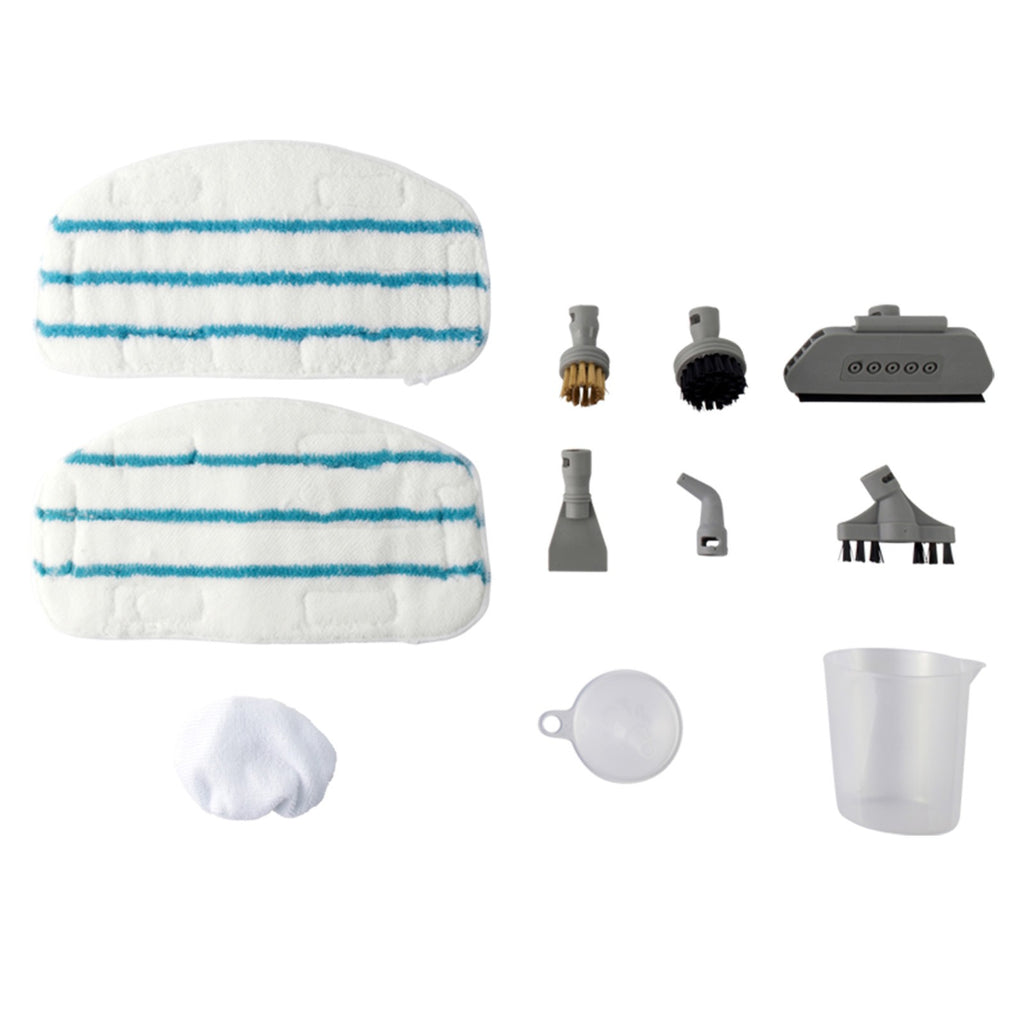 Beldray Titanium 14-In-1 Steam Cleaner & 2-In-1 Vacuum Set Lightweight Compact