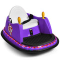 Kids Ride-On Bumper Car Electric Children Swivel Toy Car W/ Music Remote Control