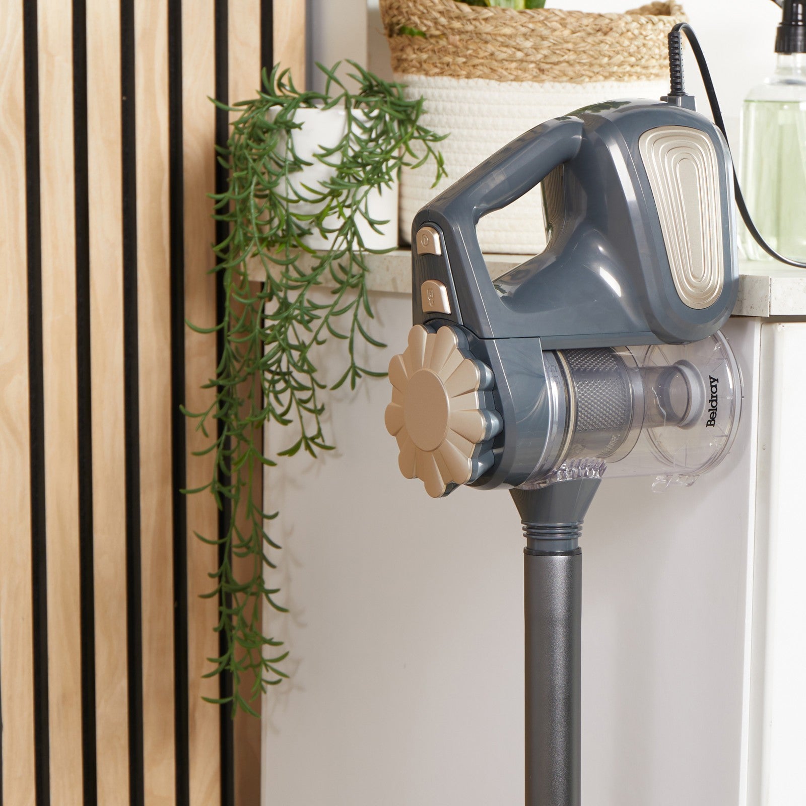 Beldray Titanium 14-In-1 Steam Cleaner & 2-In-1 Vacuum Set Lightweight Compact