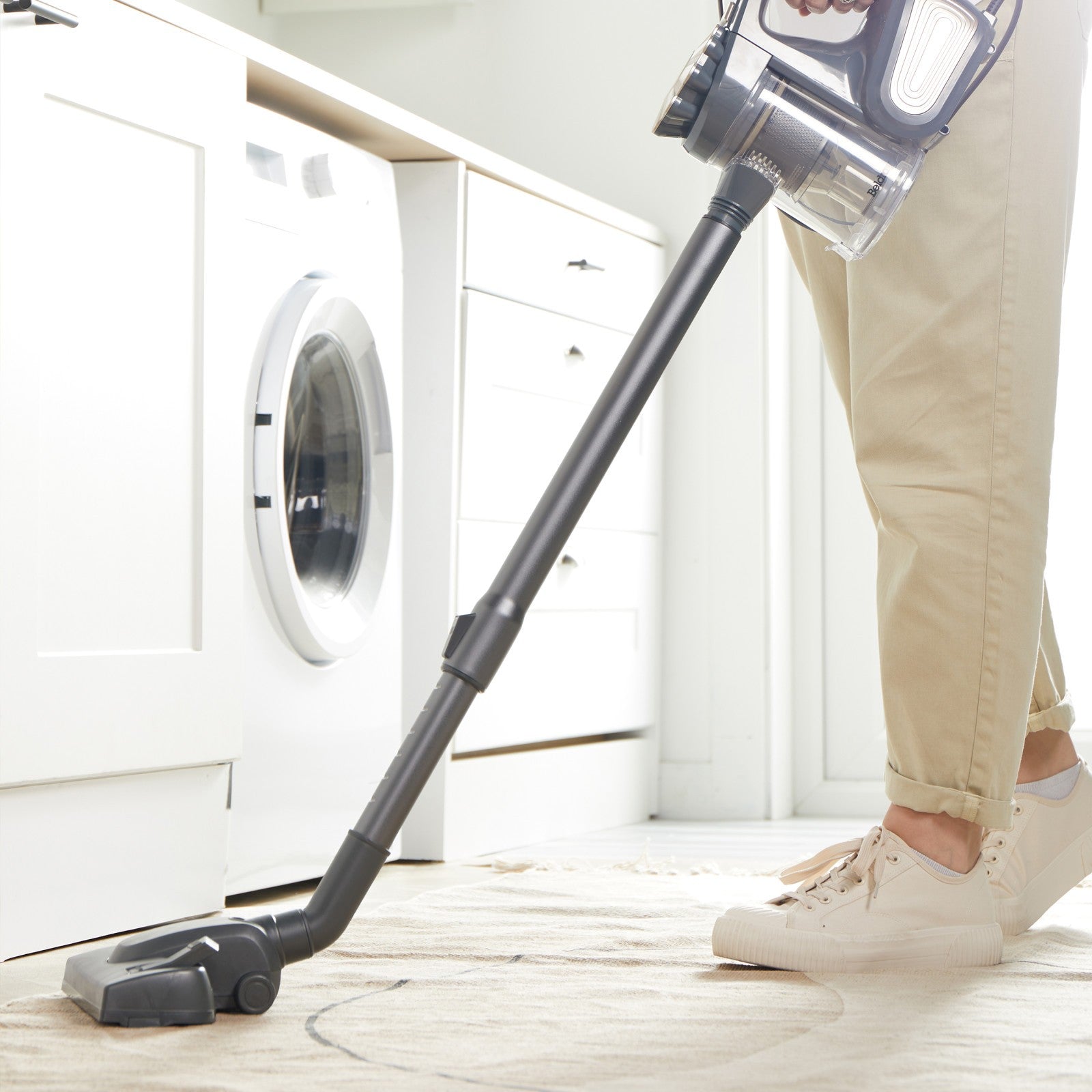 Beldray Titanium 14-In-1 Steam Cleaner & 2-In-1 Vacuum Set Lightweight Compact