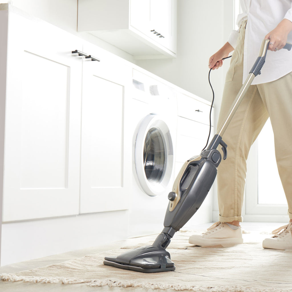 Beldray Titanium 14-In-1 Steam Cleaner & 2-In-1 Vacuum Set Lightweight Compact